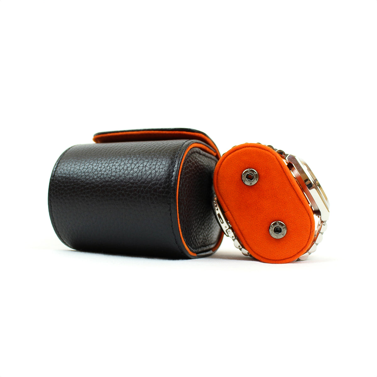 Watch Case Black for 1 Watch | Genuine Leather